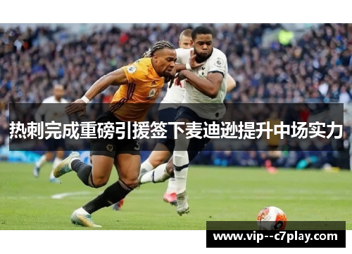 热刺完成重磅引援签下麦迪逊提升中场实力